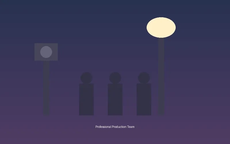 秀人网专业短剧拍摄团队工作场景